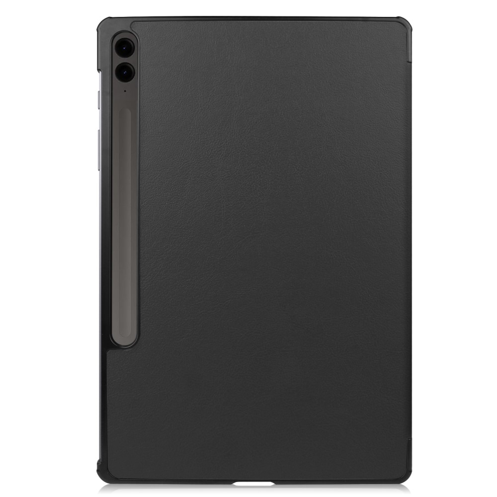 Samsung Galaxy Tab S9 FE Plus Etui Tri-fold svart