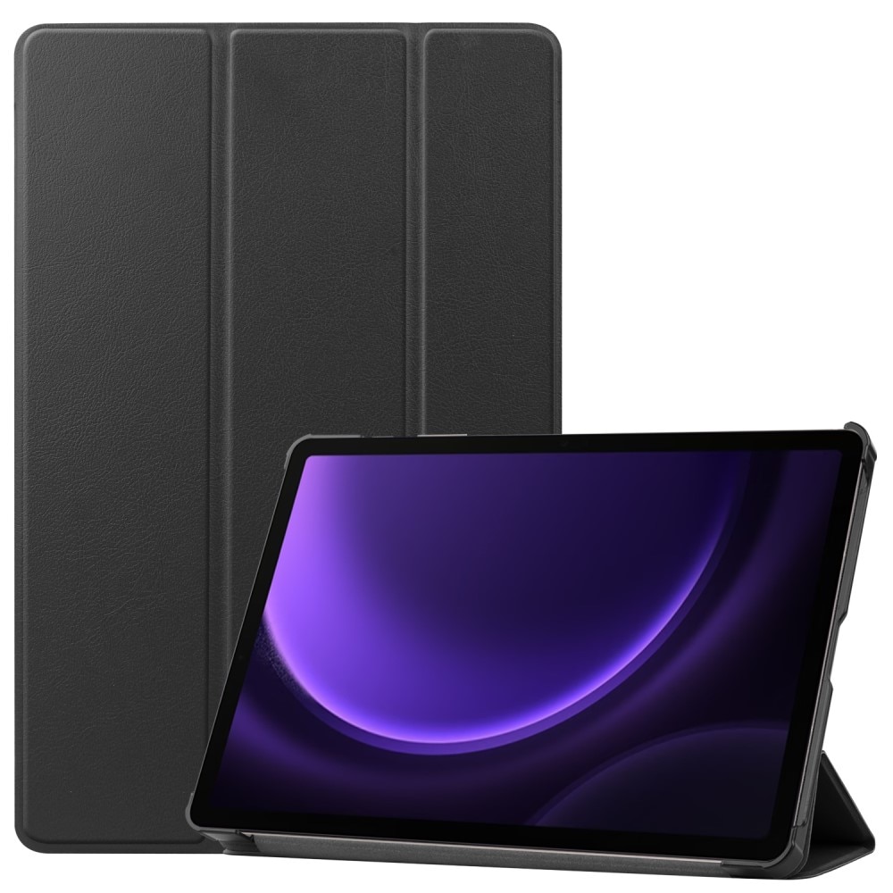 Samsung Galaxy Tab S9 FE Etui Tri-fold svart