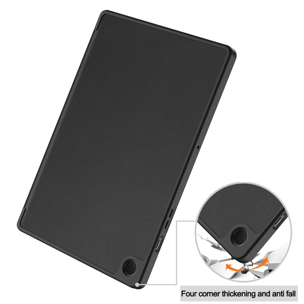 Samsung Galaxy Tab A9 Plus Etui Tri-fold Pencil-holder Svart