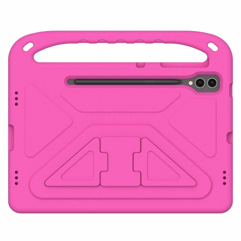 Etui EVA med håndtak for Samsung Galaxy Tab S9 FE Plus rosa