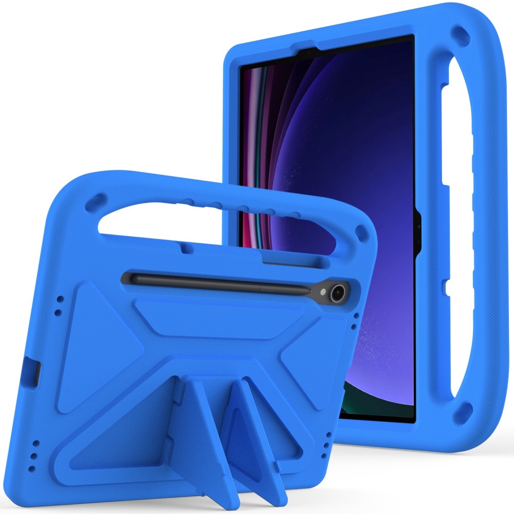 Etui EVA med håndtak for Samsung Galaxy Tab S9 FE blå