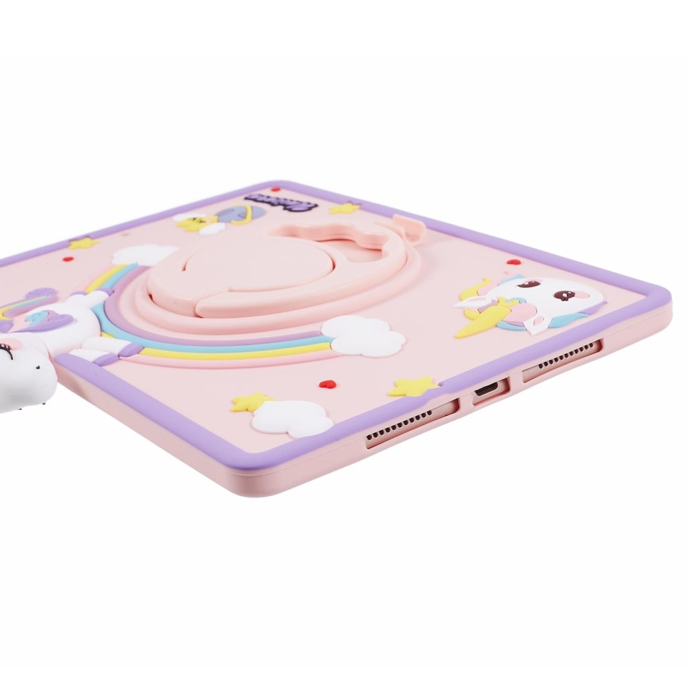 Deksel Enhjørning med stativ iPad Air 10.5 3rd Gen (2019) rosa