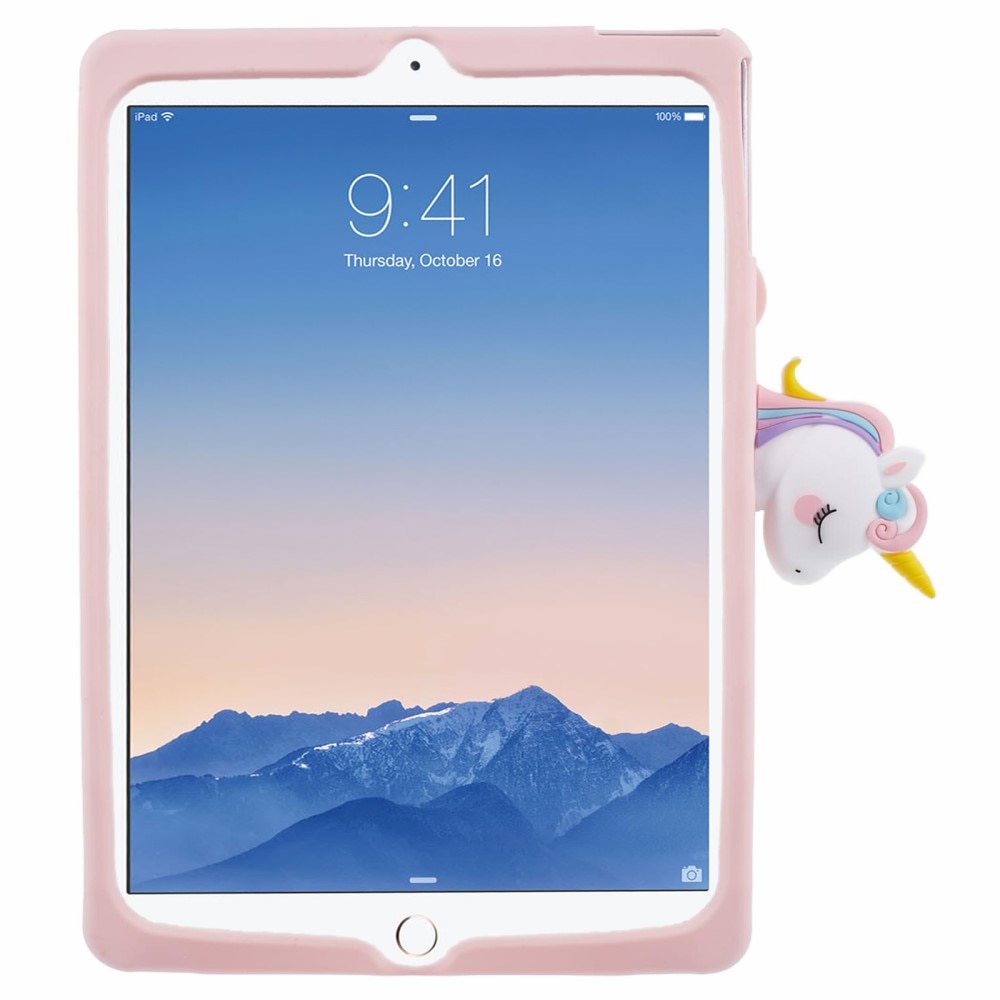 Deksel Enhjørning med stativ iPad Air 9.7 1st Gen (2013) rosa