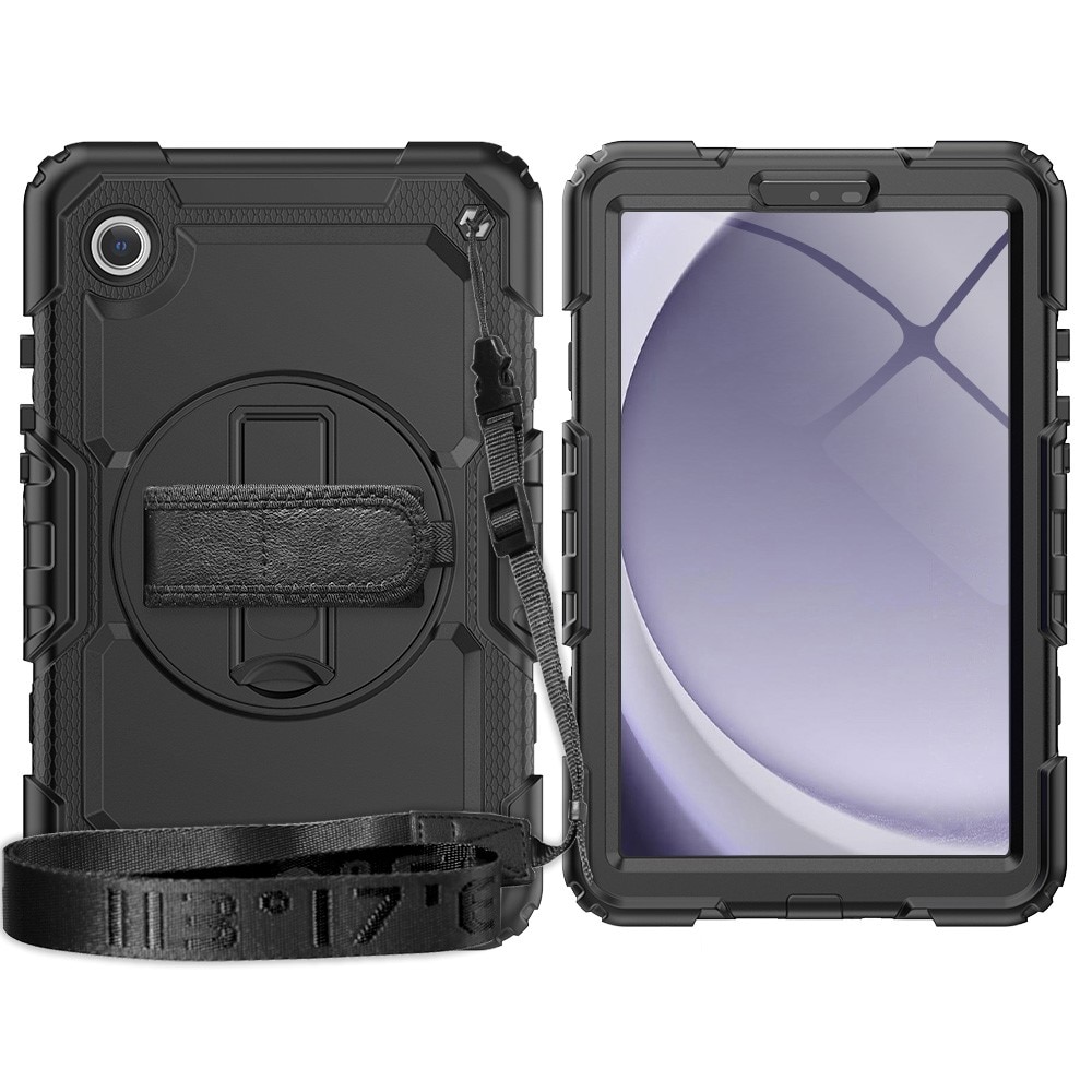 Støtsikker Full Protection Hybriddeksel Samsung Galaxy Tab A9 svart