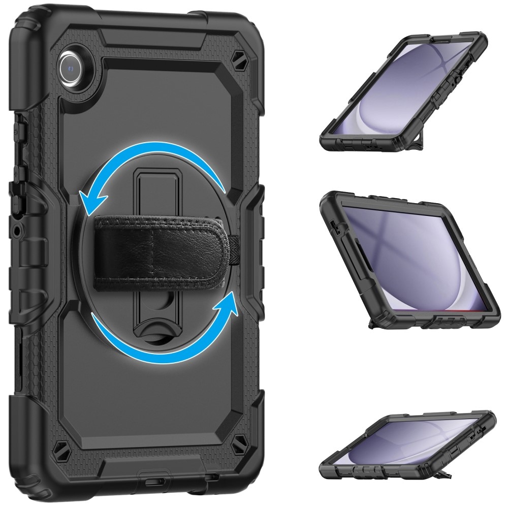 Støtsikker Full Protection Hybriddeksel Samsung Galaxy Tab A9 svart