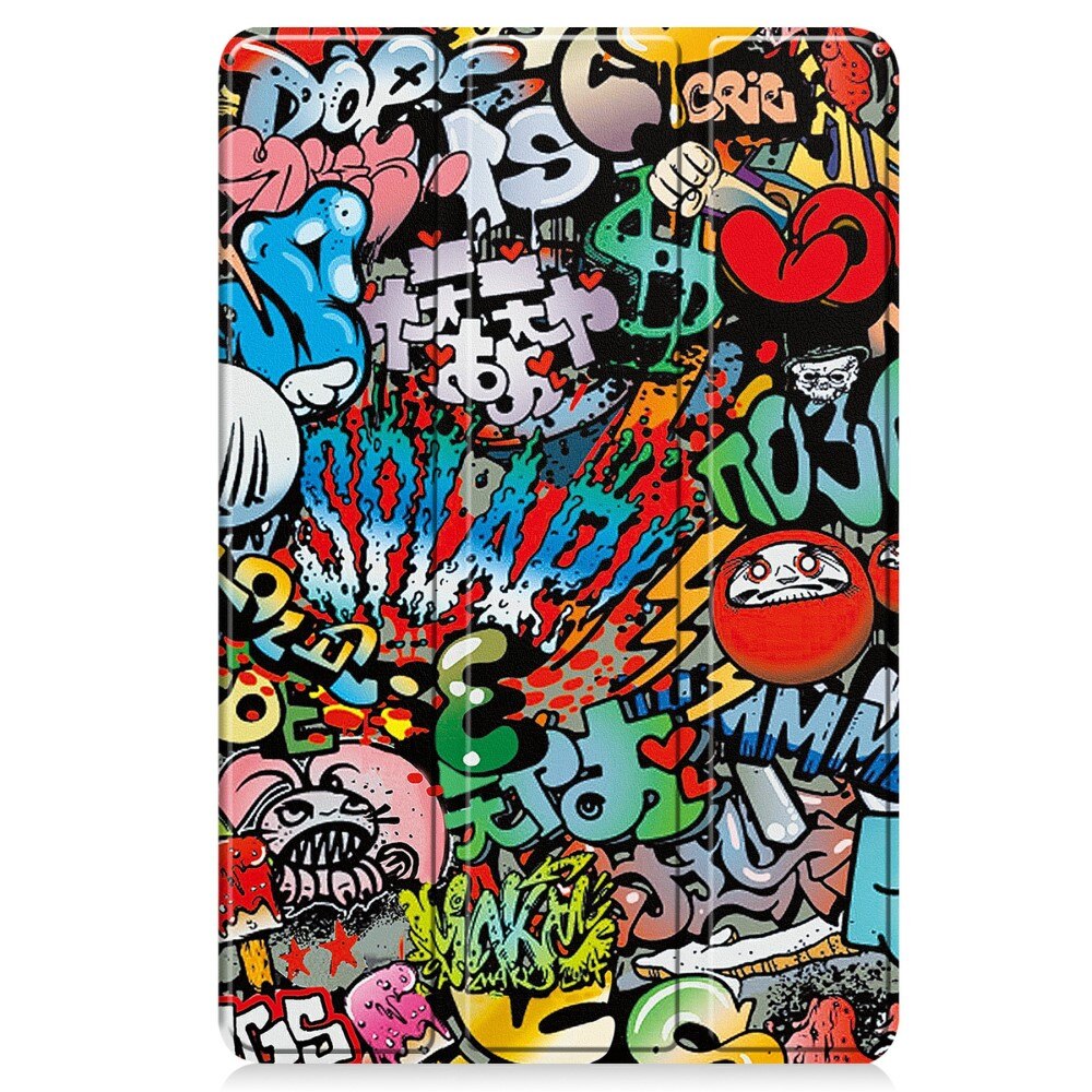 Lenovo Tab M11 Etui Tri-fold - Graffiti