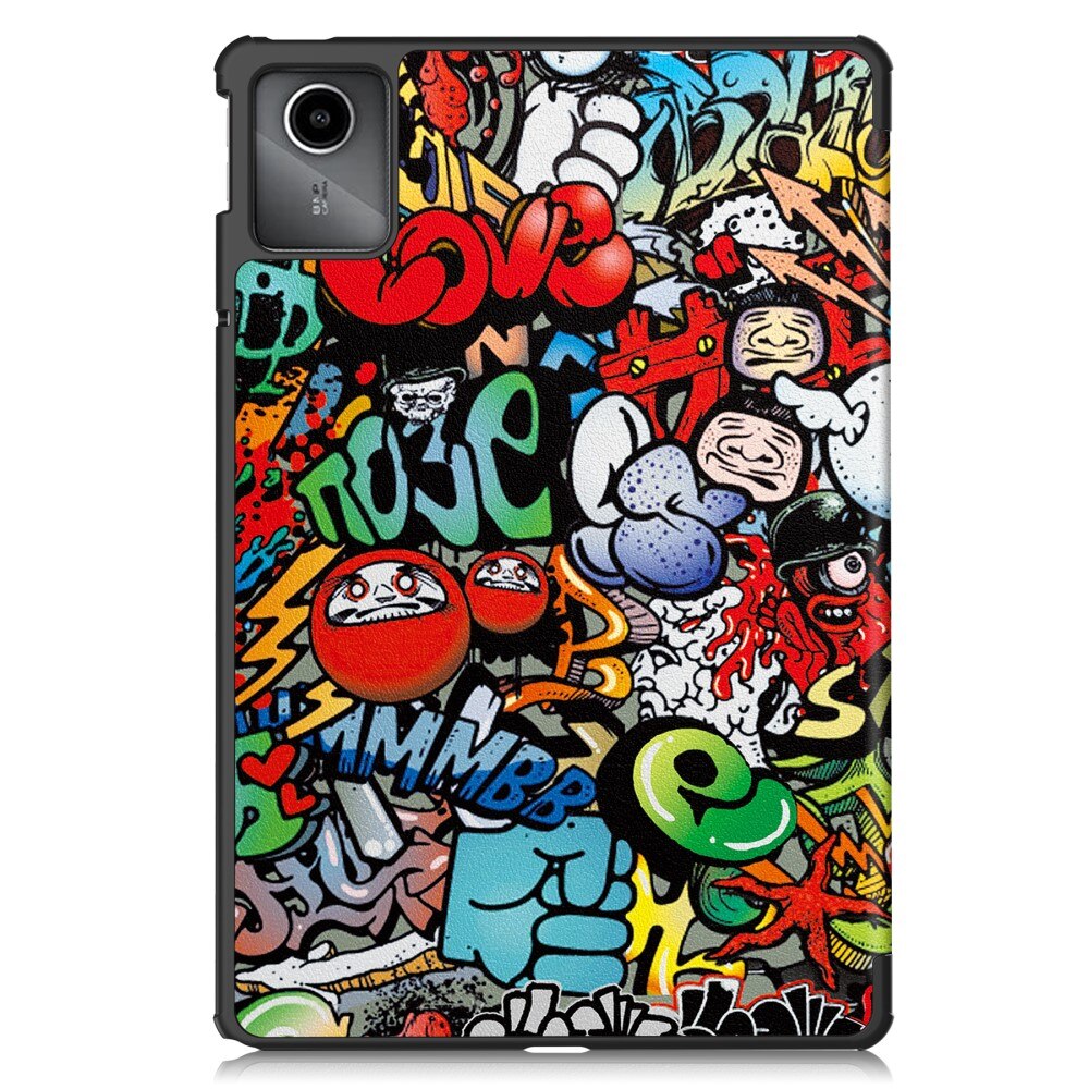 Lenovo Tab M11 Etui Tri-fold - Graffiti