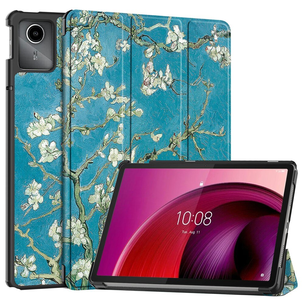 Etui Tri-fold Lenovo Tab M11 - Kirsebærblomster