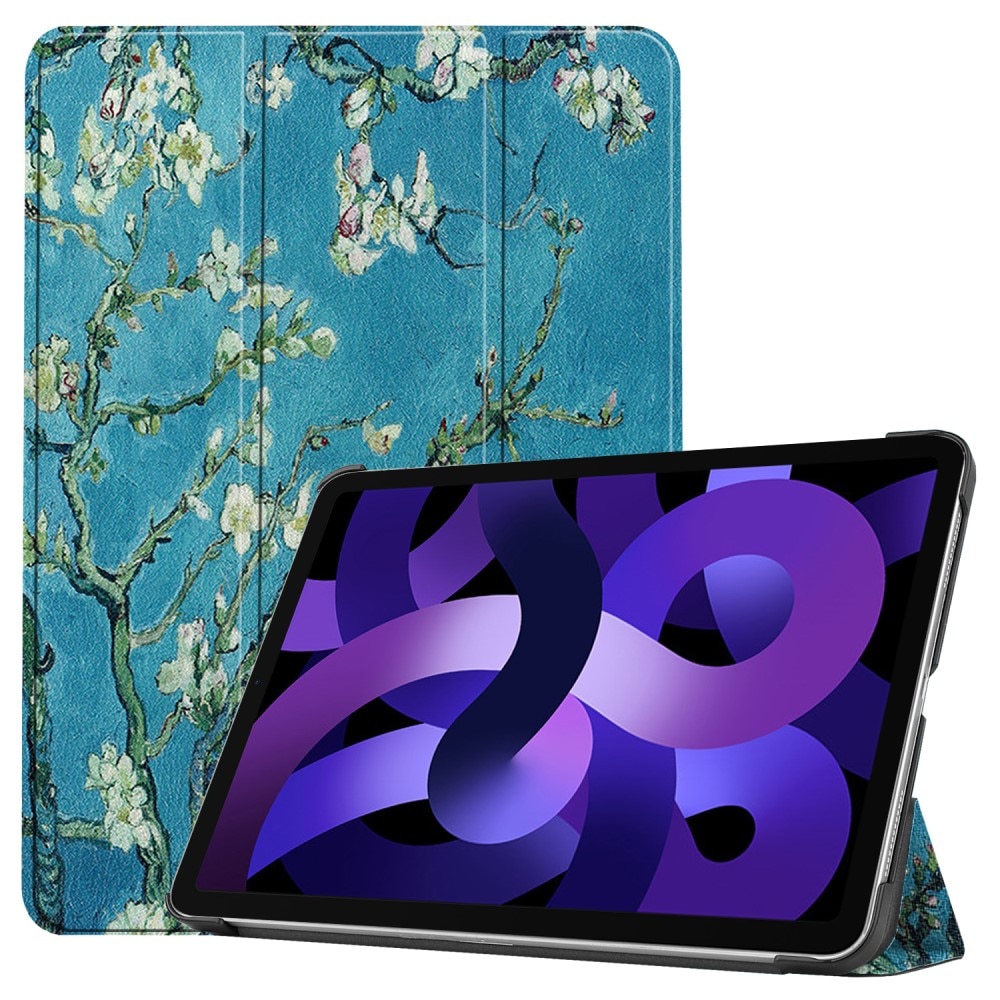 Etui Tri-fold iPad Air 10.9 6th Gen (2024) - Kirsebærblomster