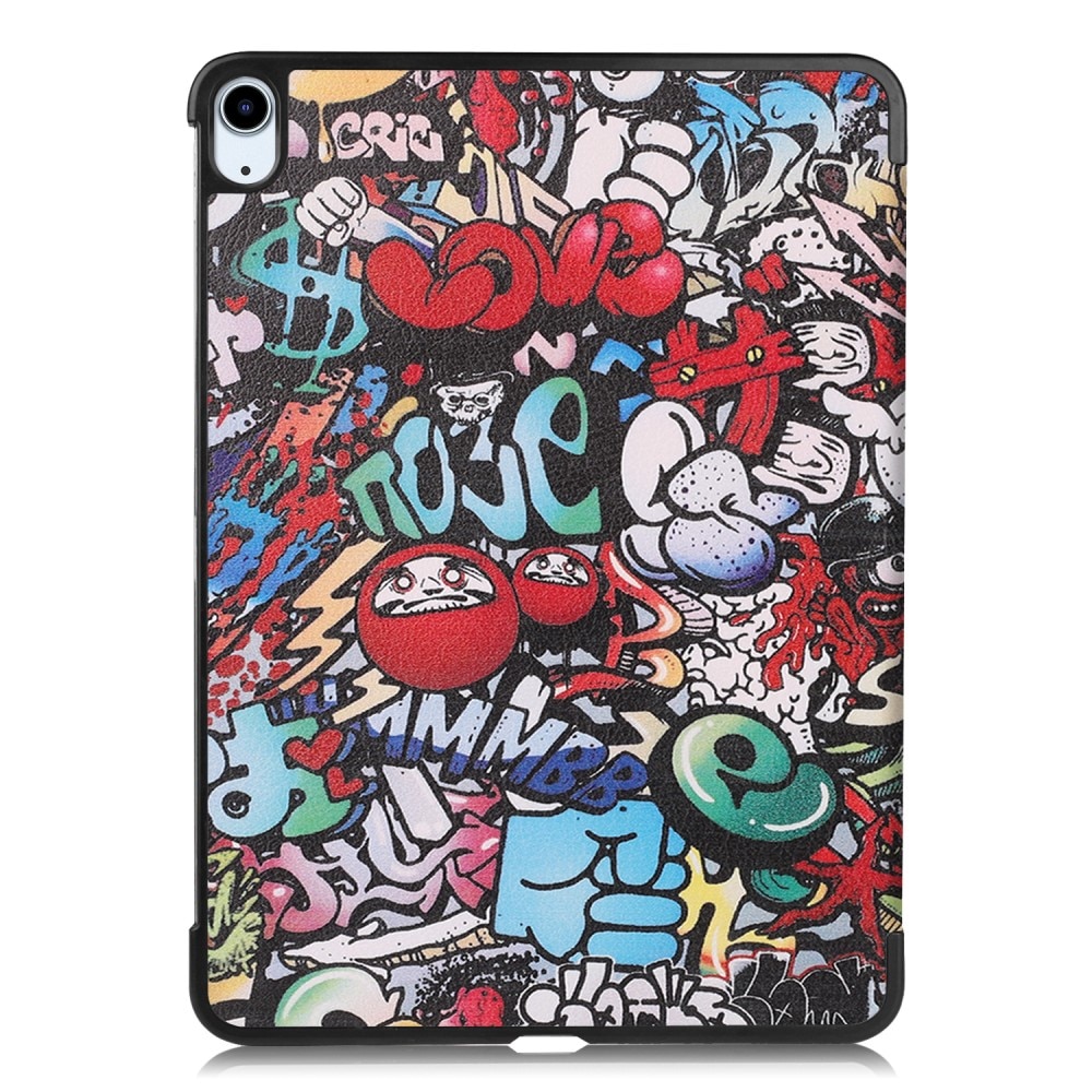 iPad Air 11 6th Gen (2024) Etui Tri-fold - Graffiti