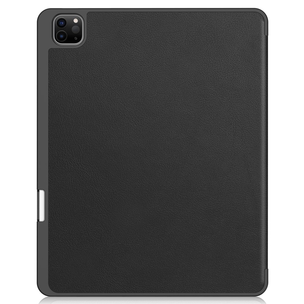 iPad Air 13 (2024) Etui Tri-fold Pencil-holder svart