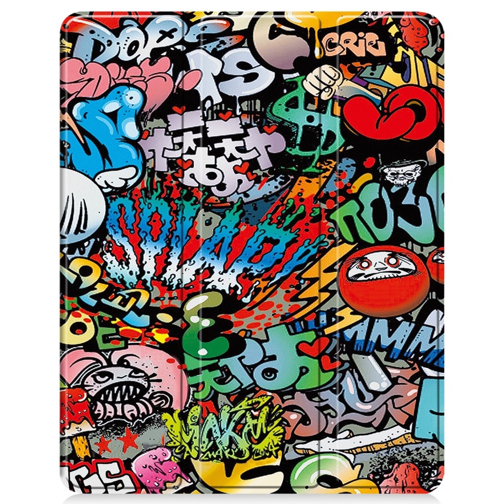iPad Air 13 (2024) Etui Tri-fold - Graffiti