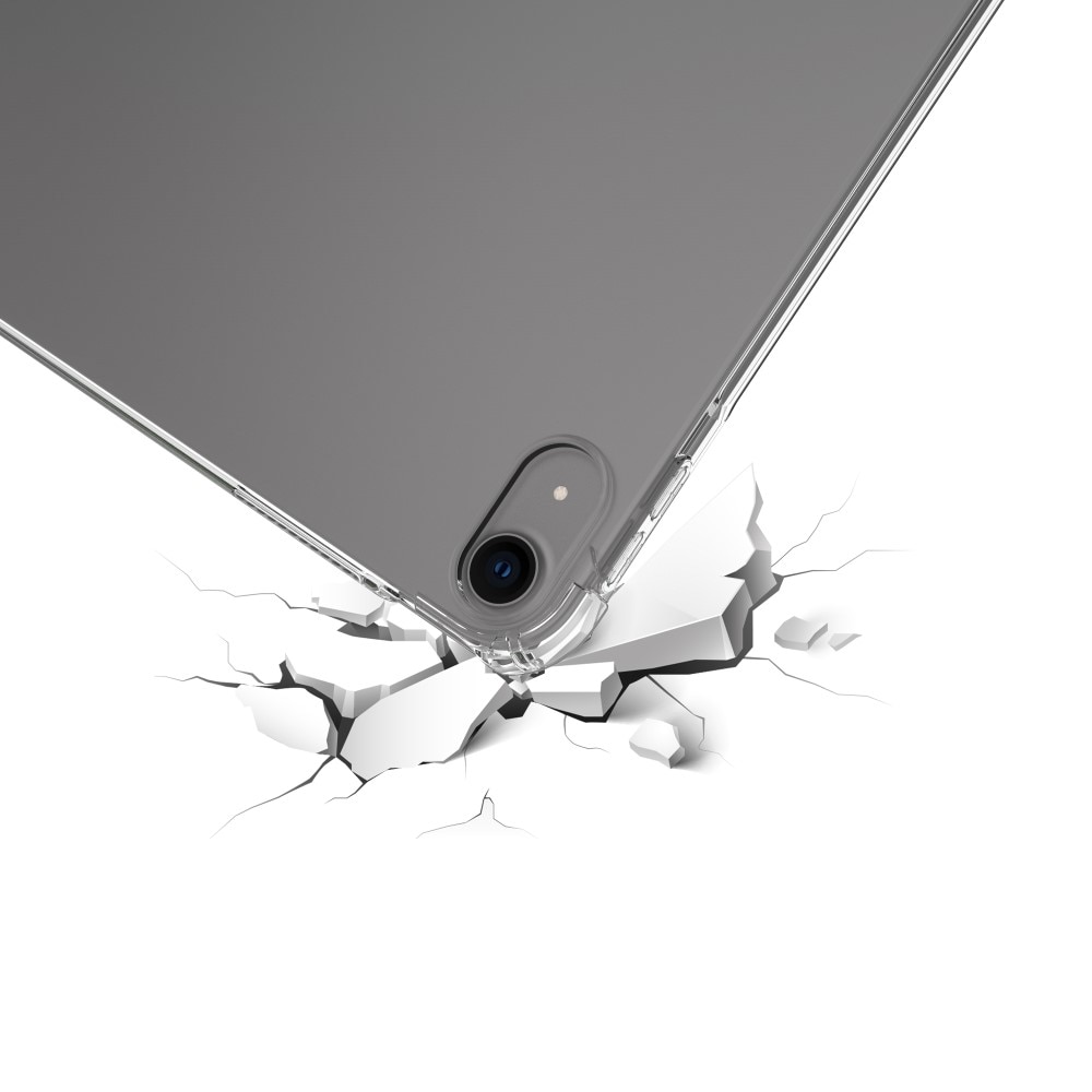 Støtsikker Deksel TPU iPad Air 11 6th Gen (2024) gjennomsiktig
