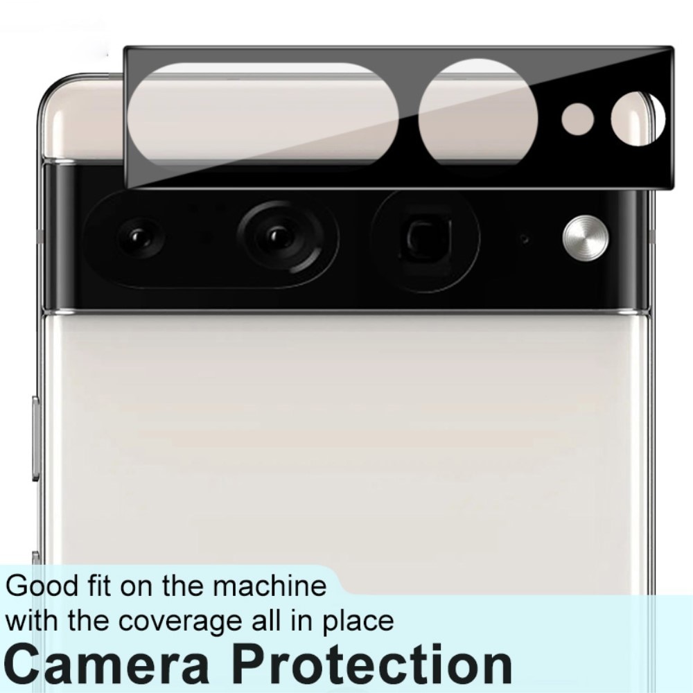 Herdet Glass Linsebeskyttelse Google Pixel 7 Pro svart