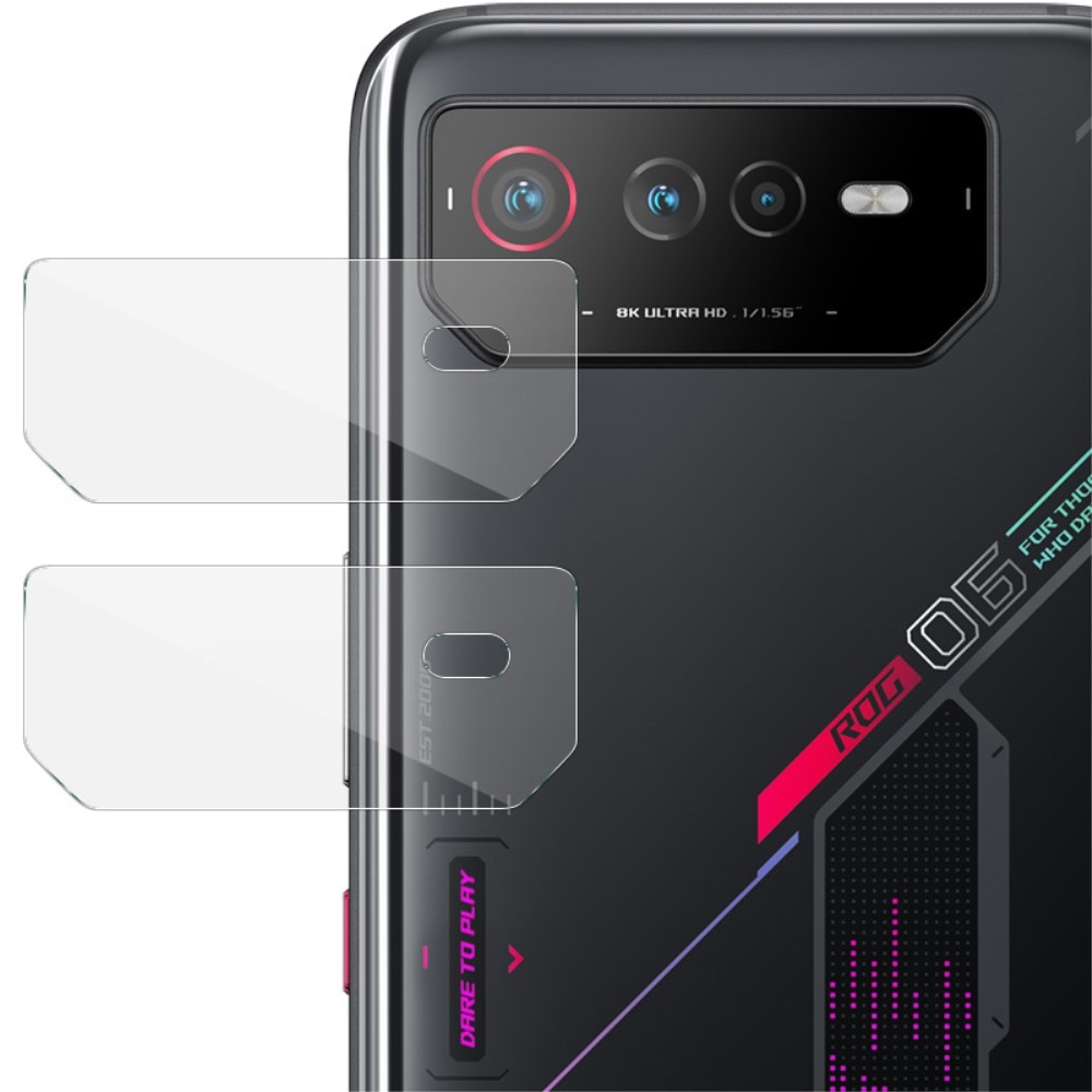 2-pack Herdet Glass Linsebeskyttelse Asus ROG Phone 6/6 Pro