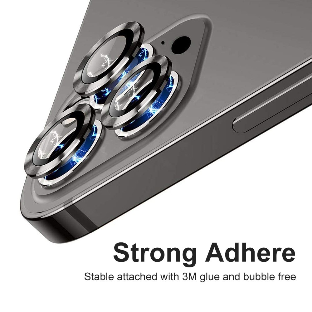 Linsebeskyttelse  Aluminium iPhone 14 Pro Max lilla