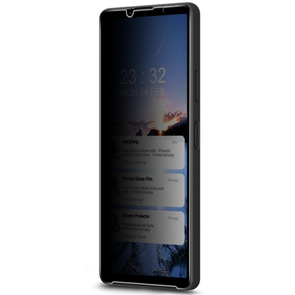 Heldekkende Privacy Skjermbeskytter Sony Xperia 10 IV