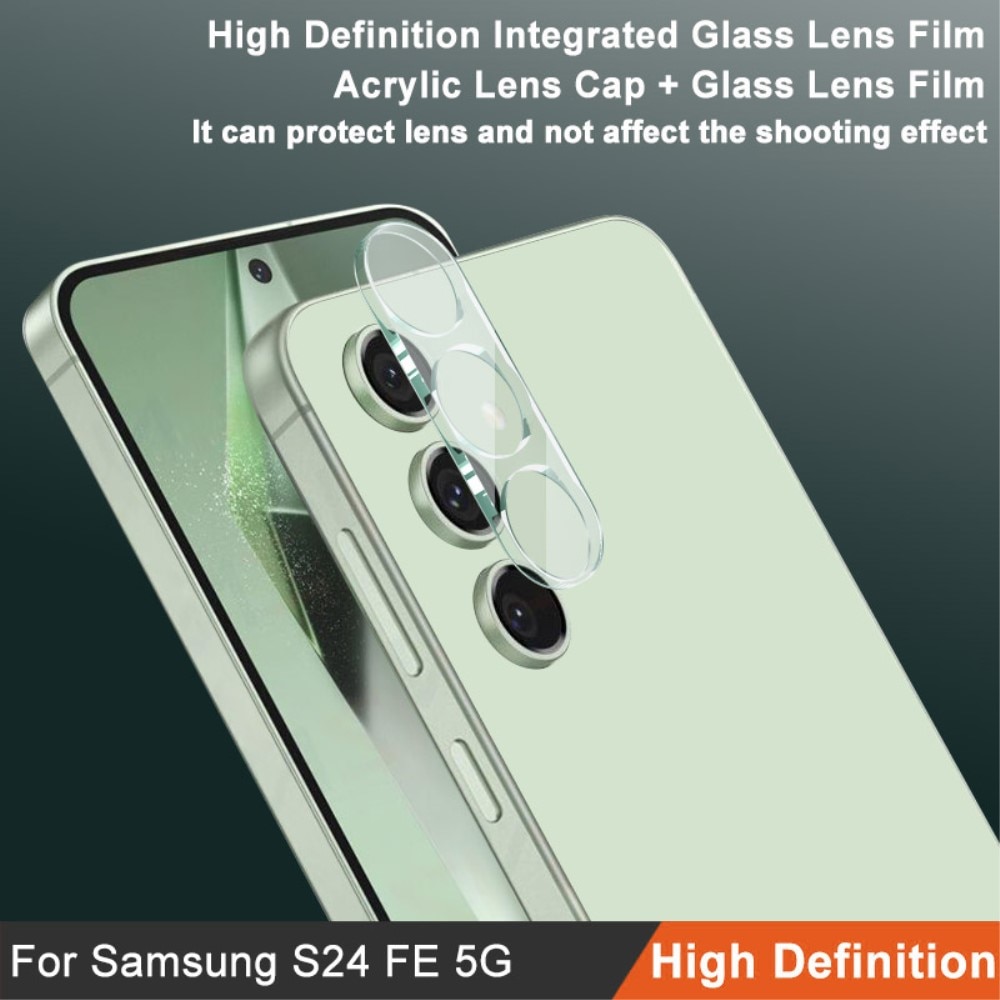 Herdet Glass Linsebeskyttelse Samsung Galaxy S24 FE Gjennomsiktig