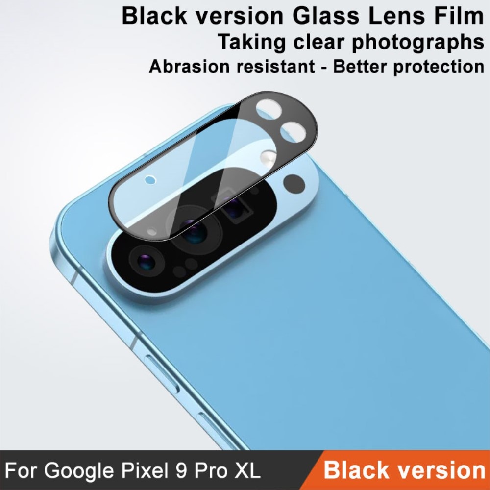 Herdet Glass Linsebeskyttelse Google Pixel 9 Pro XL Svart