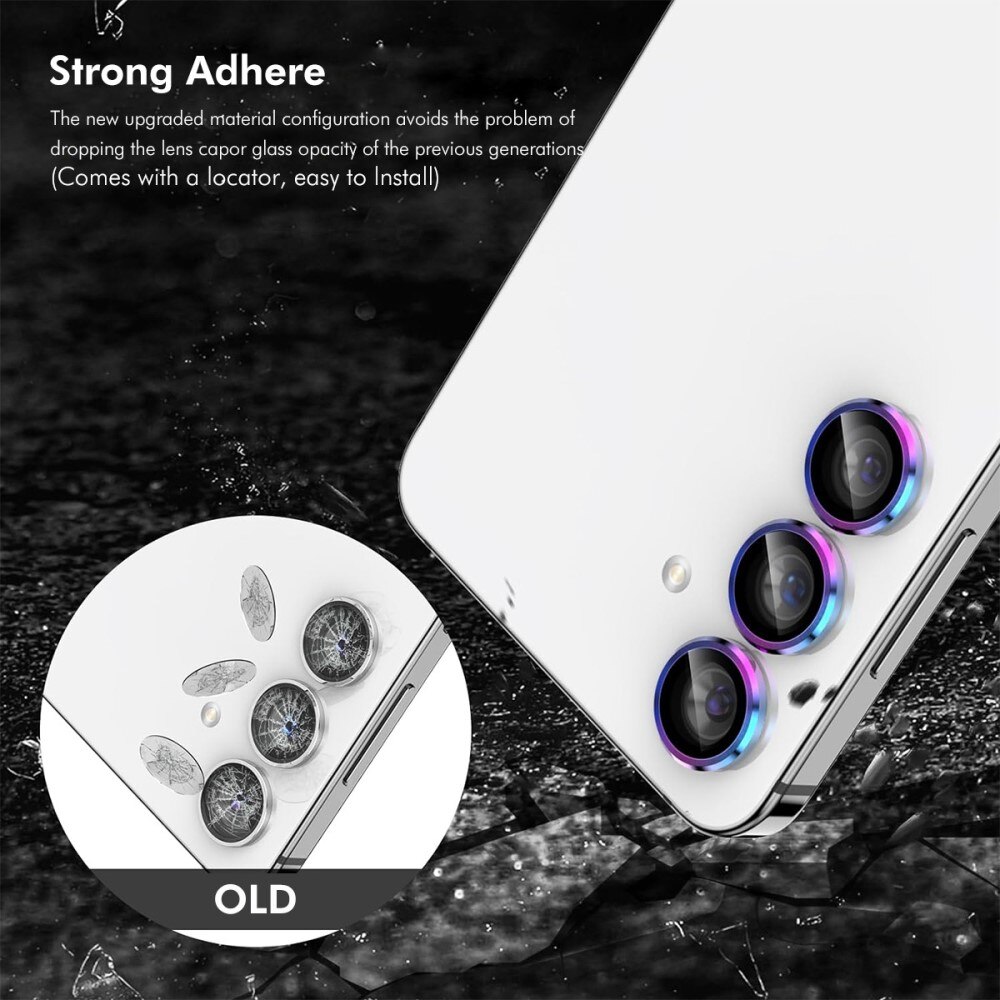 Linsebeskyttelse  Aluminium Samsung Galaxy S24 FE Svart
