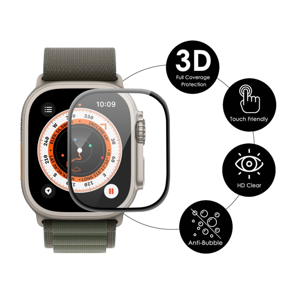 Plexiglass Skjermbeskytter Apple Watch Ultra 2 49mm