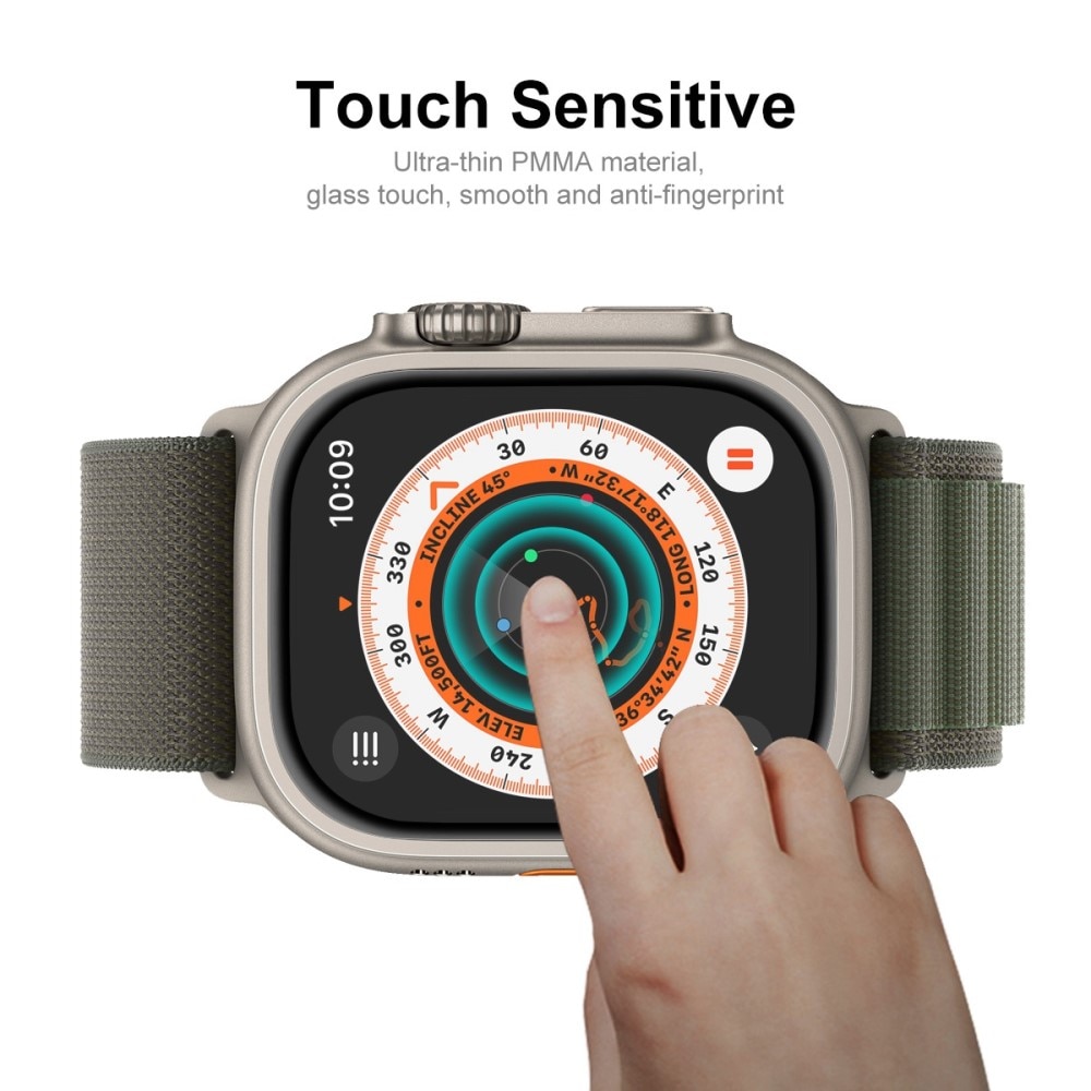 Apple Watch Ultra 49mm Plexiglass Skjermbeskytter