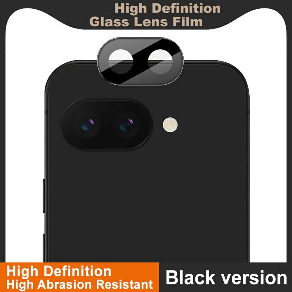 Herdet Glass Linsebeskyttelse Google Pixel 9a Svart