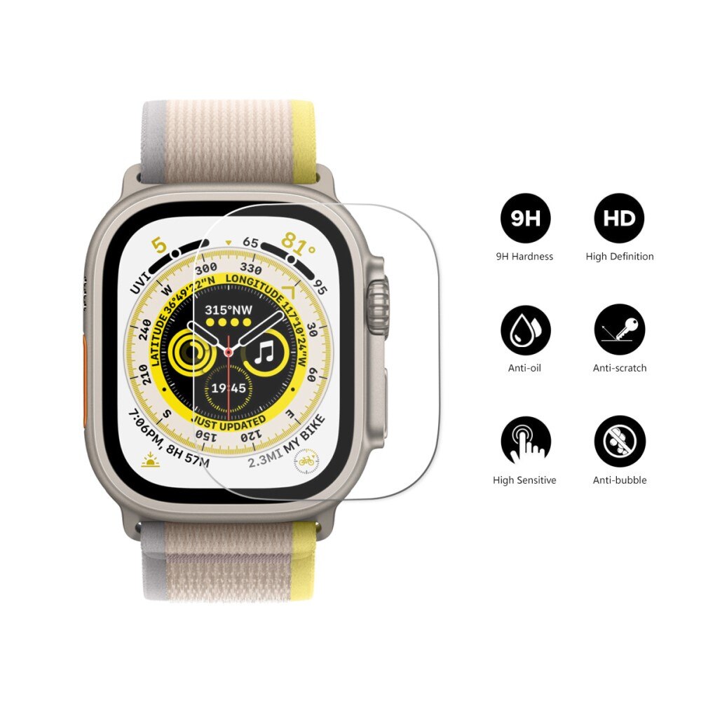 0.2mm Herdet Glass Apple Watch Ultra 2 49mm