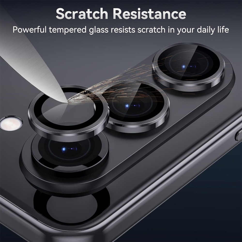 Linsebeskyttelse  Aluminium Samsung Galaxy Z Fold 7 Svart