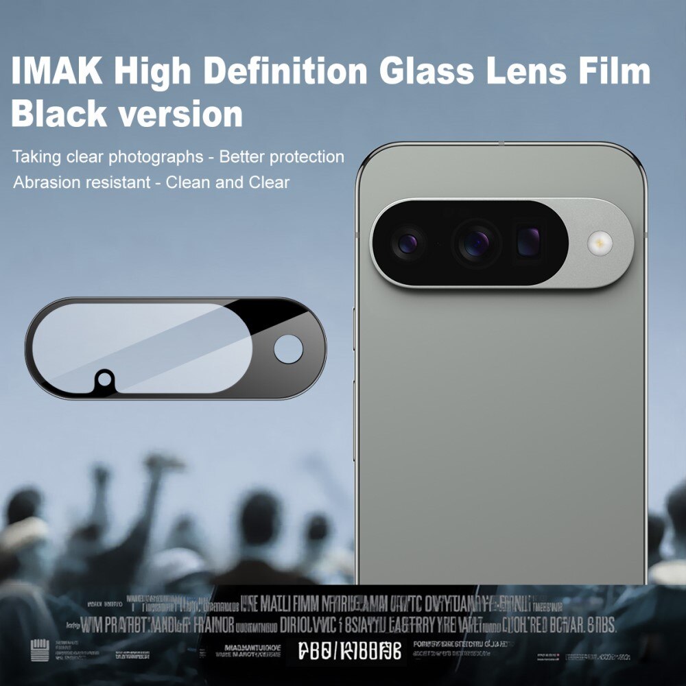 Herdet Glass Linsebeskyttelse Google Pixel 10 Svart