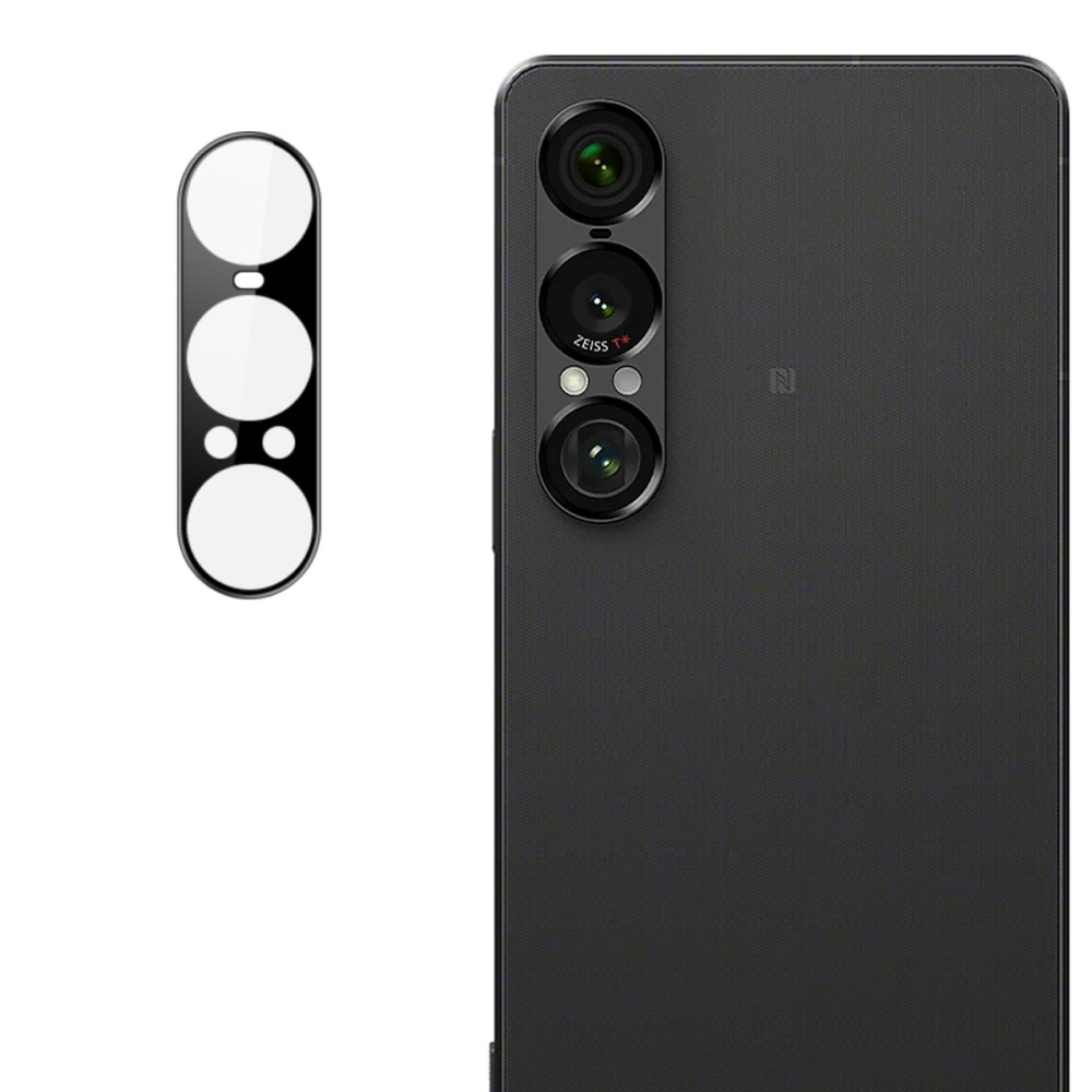 Herdet Glass Linsebeskyttelse Sony Xperia 1 VII Svart
