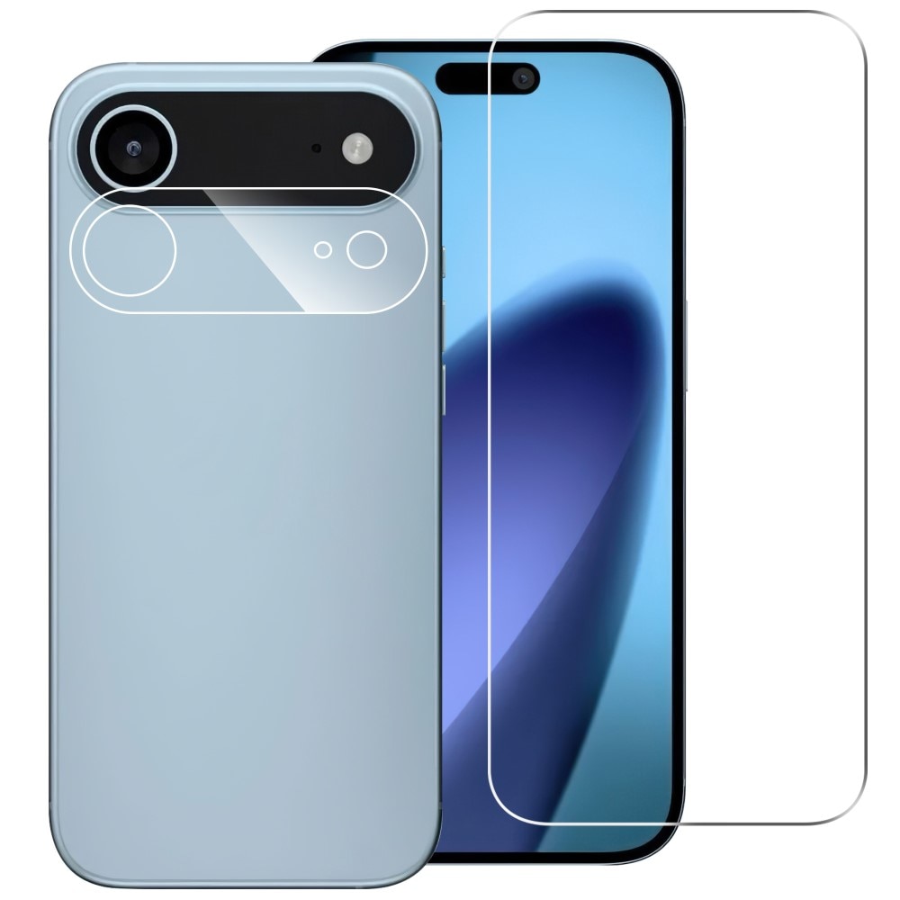 Herdet glass Skjerm- og Linsebeskyttelse iPhone 17 Pro