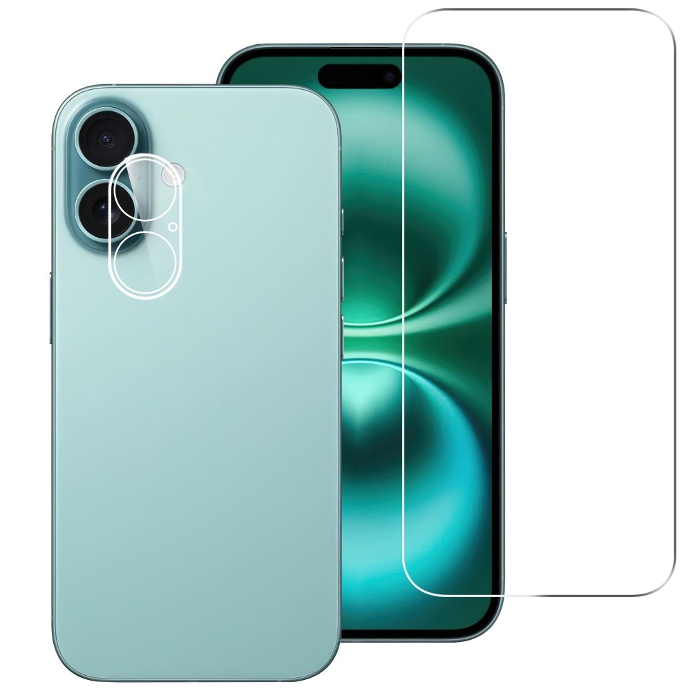 Herdet glass Skjerm- og Linsebeskyttelse iPhone 17