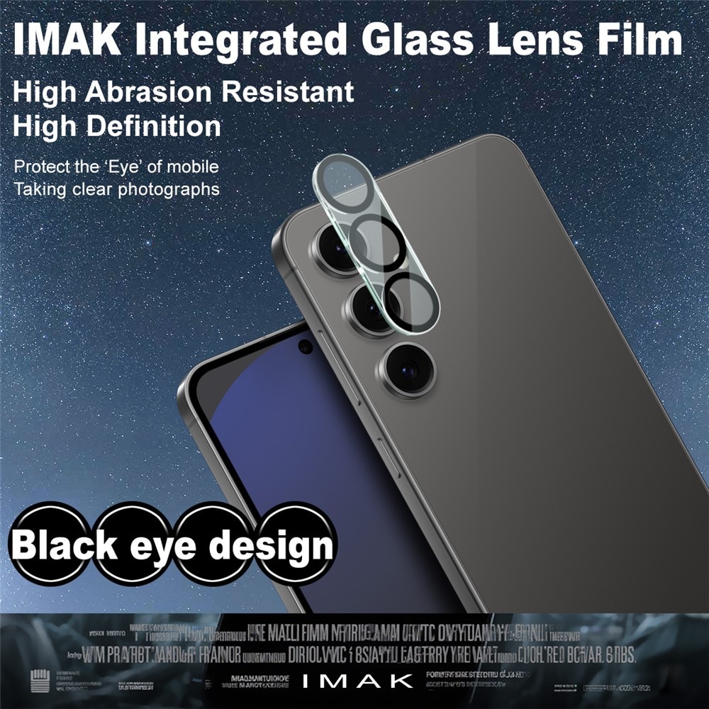 Herdet Glass Linsebeskyttelse Samsung Galaxy S25 FE Gjennomsiktig