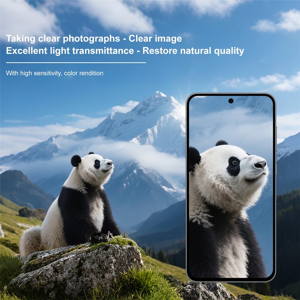 Herdet Glass Linsebeskyttelse Samsung Galaxy S25 FE Gjennomsiktig