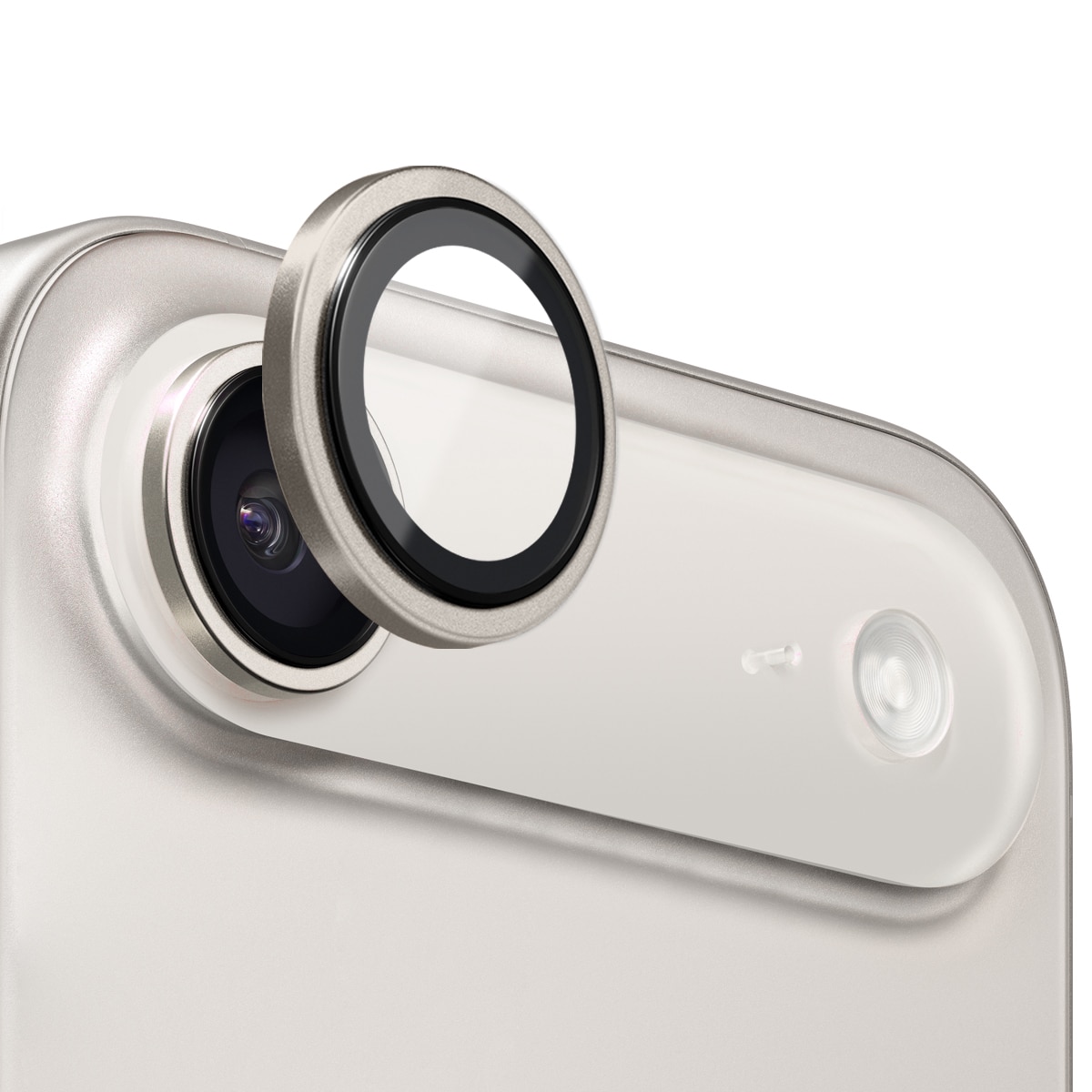 Linsebeskytter Herdet Glass Aluminium iPhone 17 Air Grå