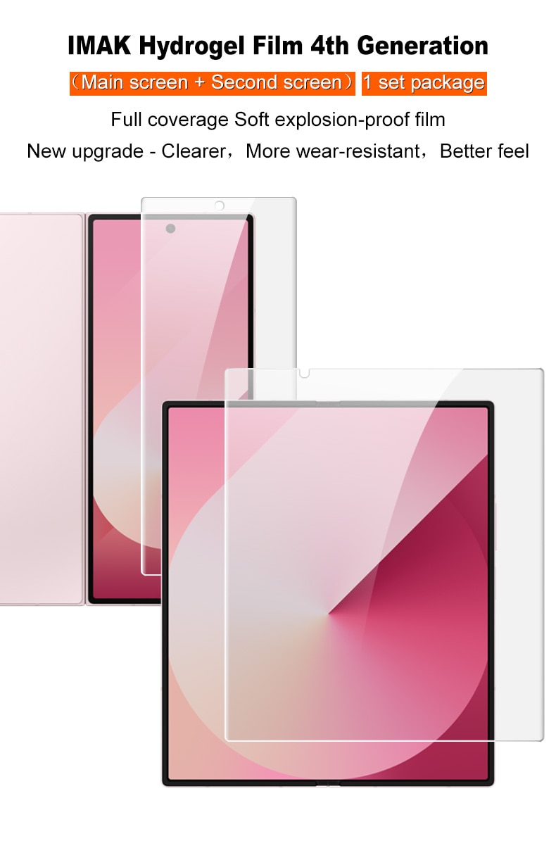 Hydrogel Film Heldekkende Samsung Galaxy Z Fold 7