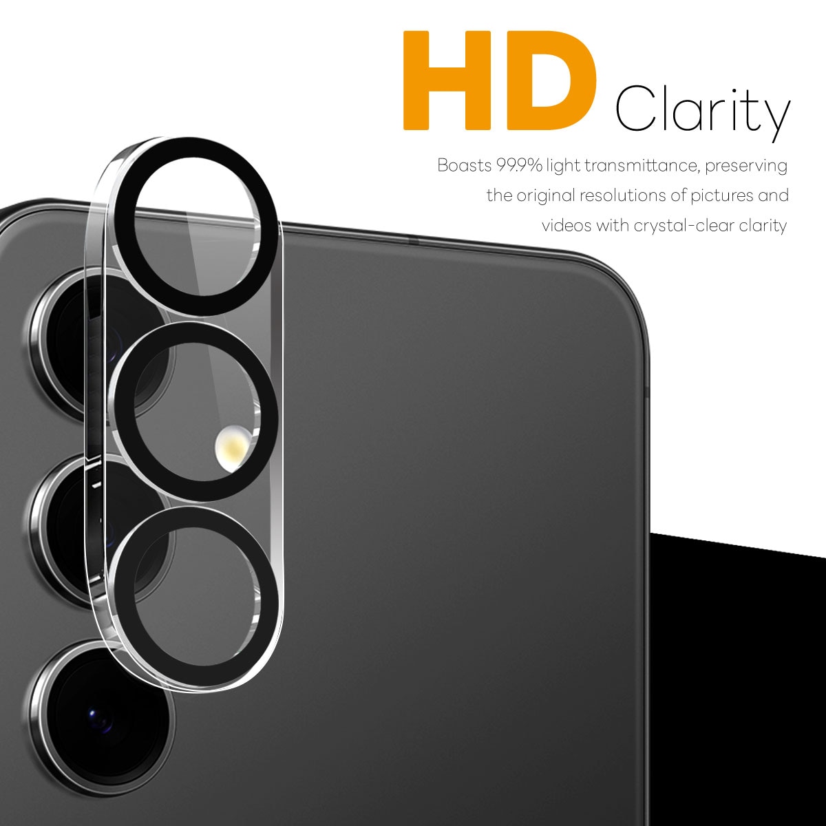 Herdet Glass Kamerabeskyttelse Samsung Galaxy S25 FE (2-pack)
