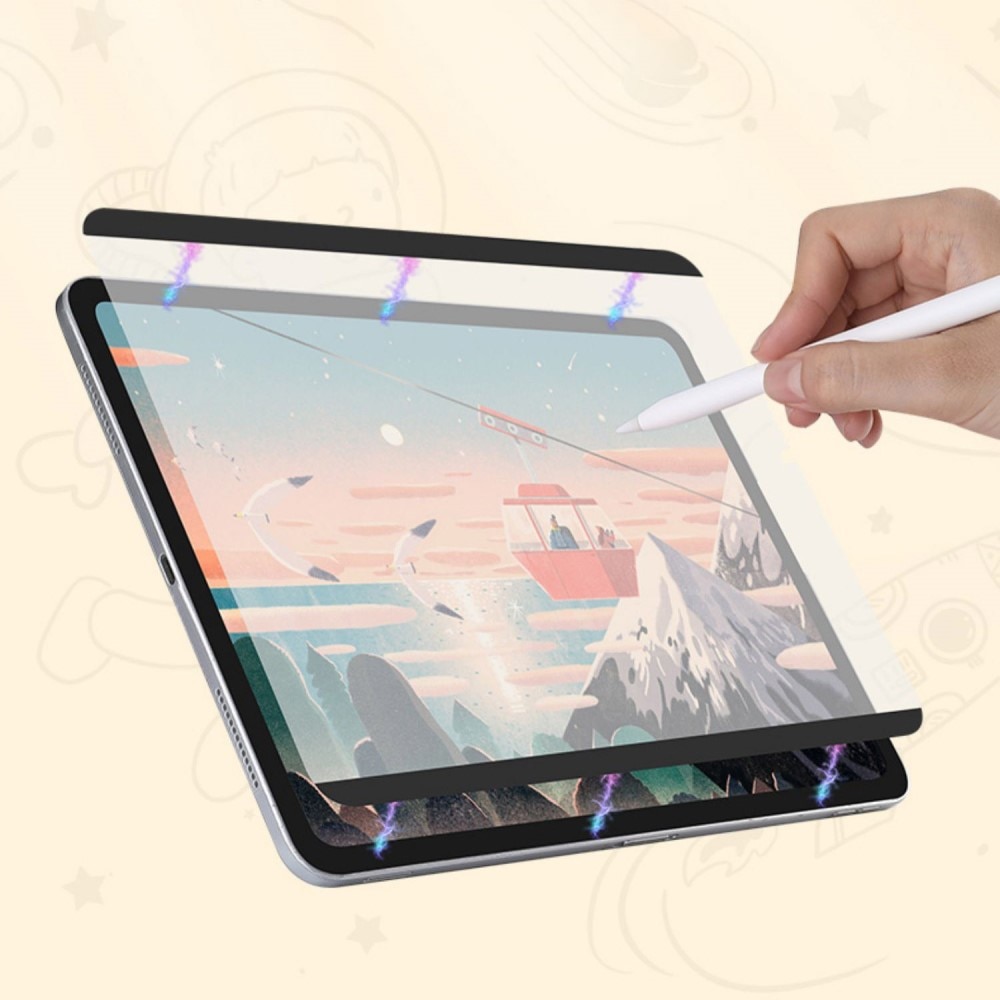 Magnetisk Papirlignende Skjermbeskytter iPad 10.2 7th Gen (2019)
