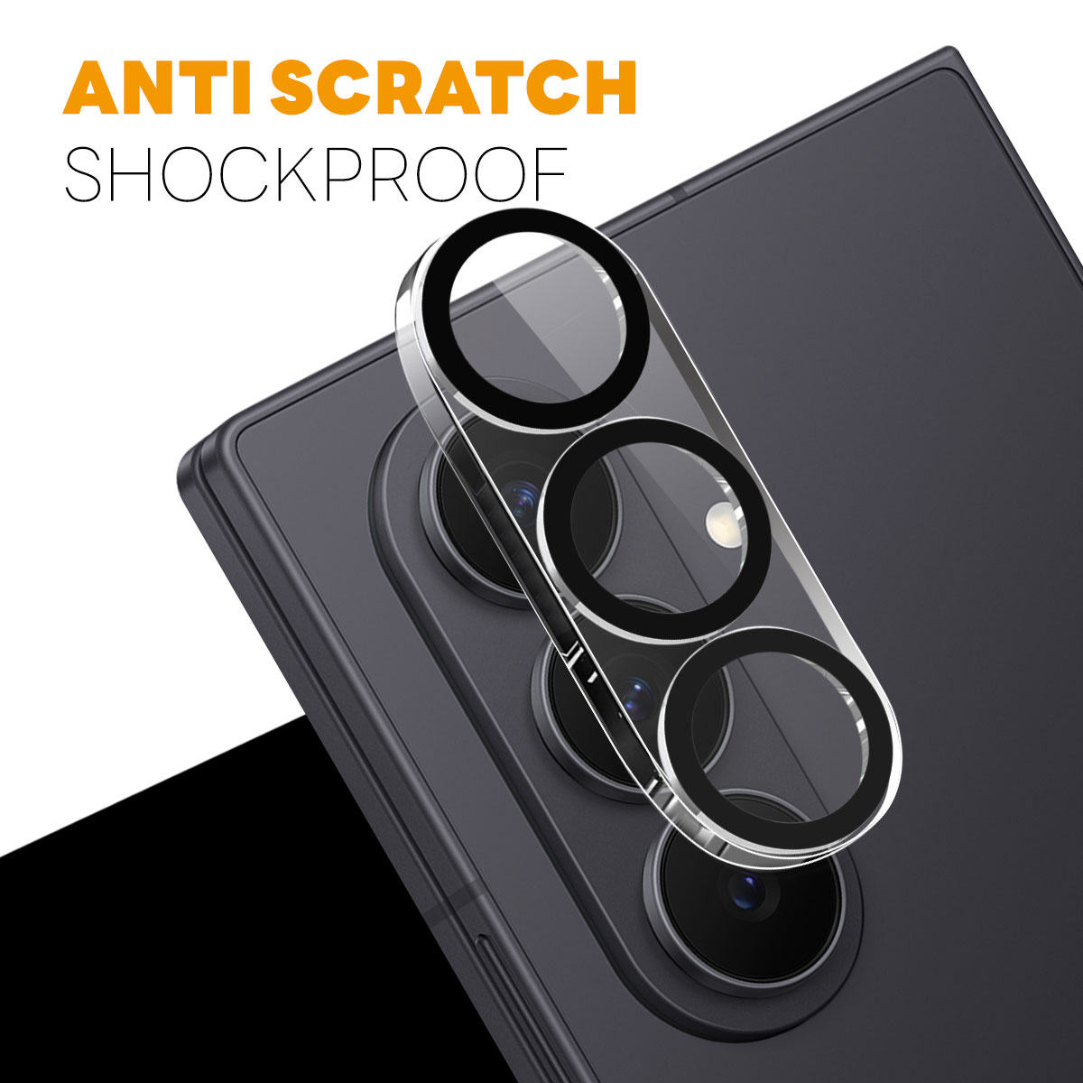 Herdet Glass Kamerabeskyttelse Samsung Galaxy Z Fold 7 (2-pack)