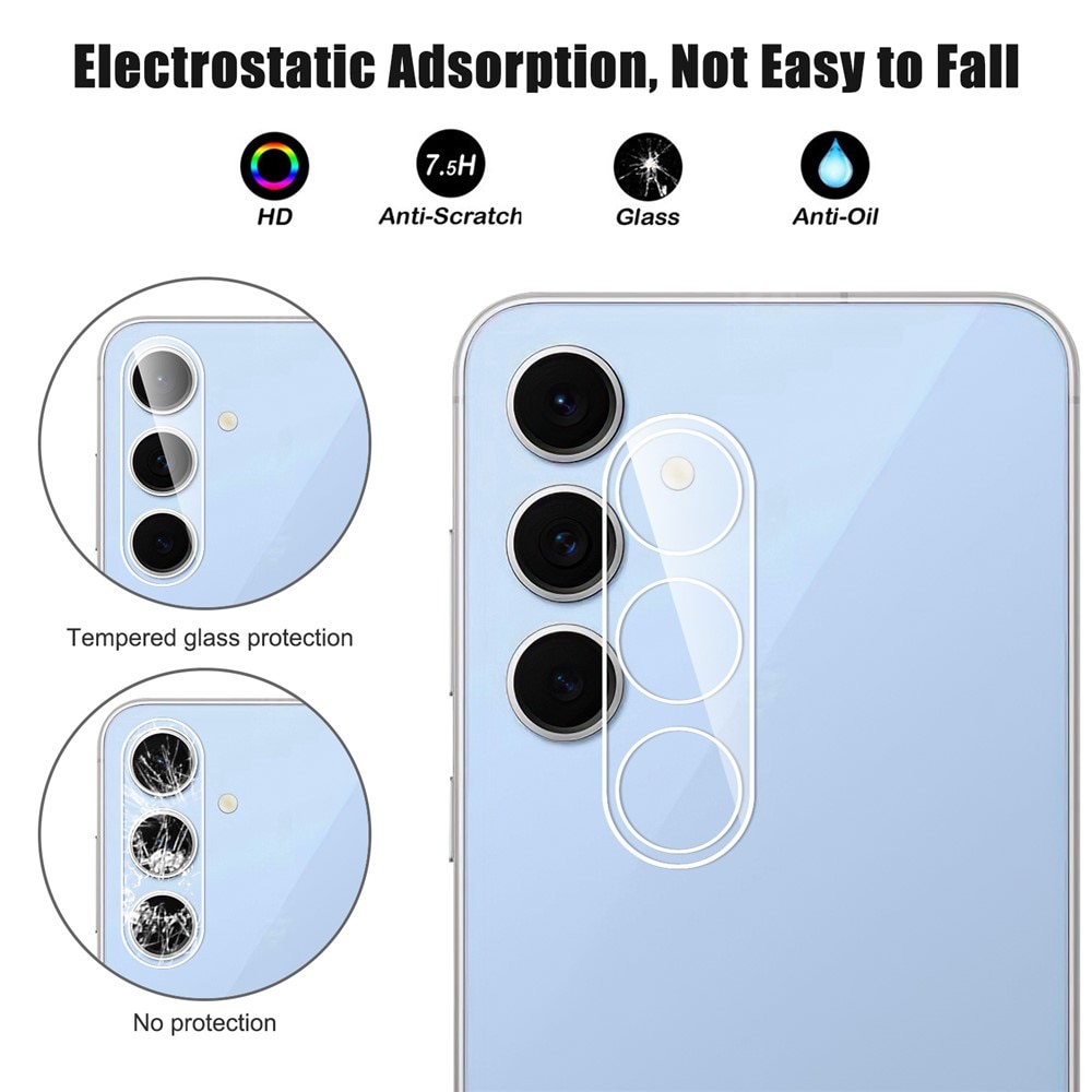 Herdet Glass Linsebeskyttelse Samsung Galaxy S25 FE