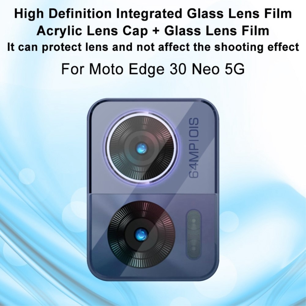 Herdet Glass Linsebeskyttelse Motorola Edge 30 Neo