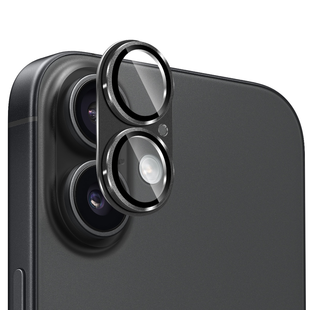 Kamerabeskyttelse Aluminium+Herdet Glass iPhone 17 Brun