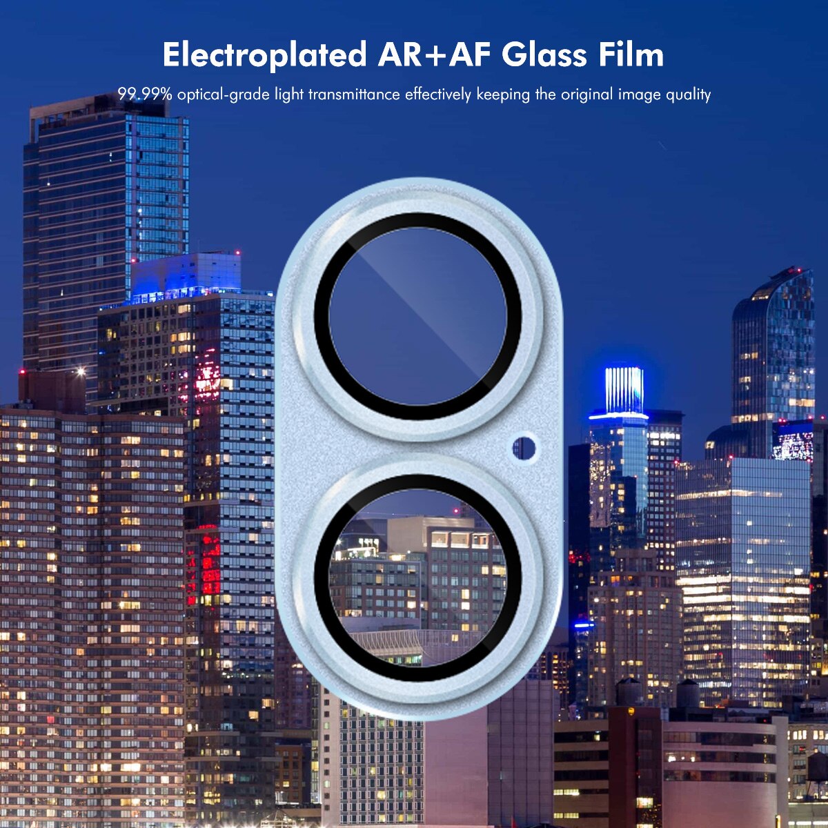 Kamerabeskyttelse Aluminium+Herdet Glass iPhone 17 Brun