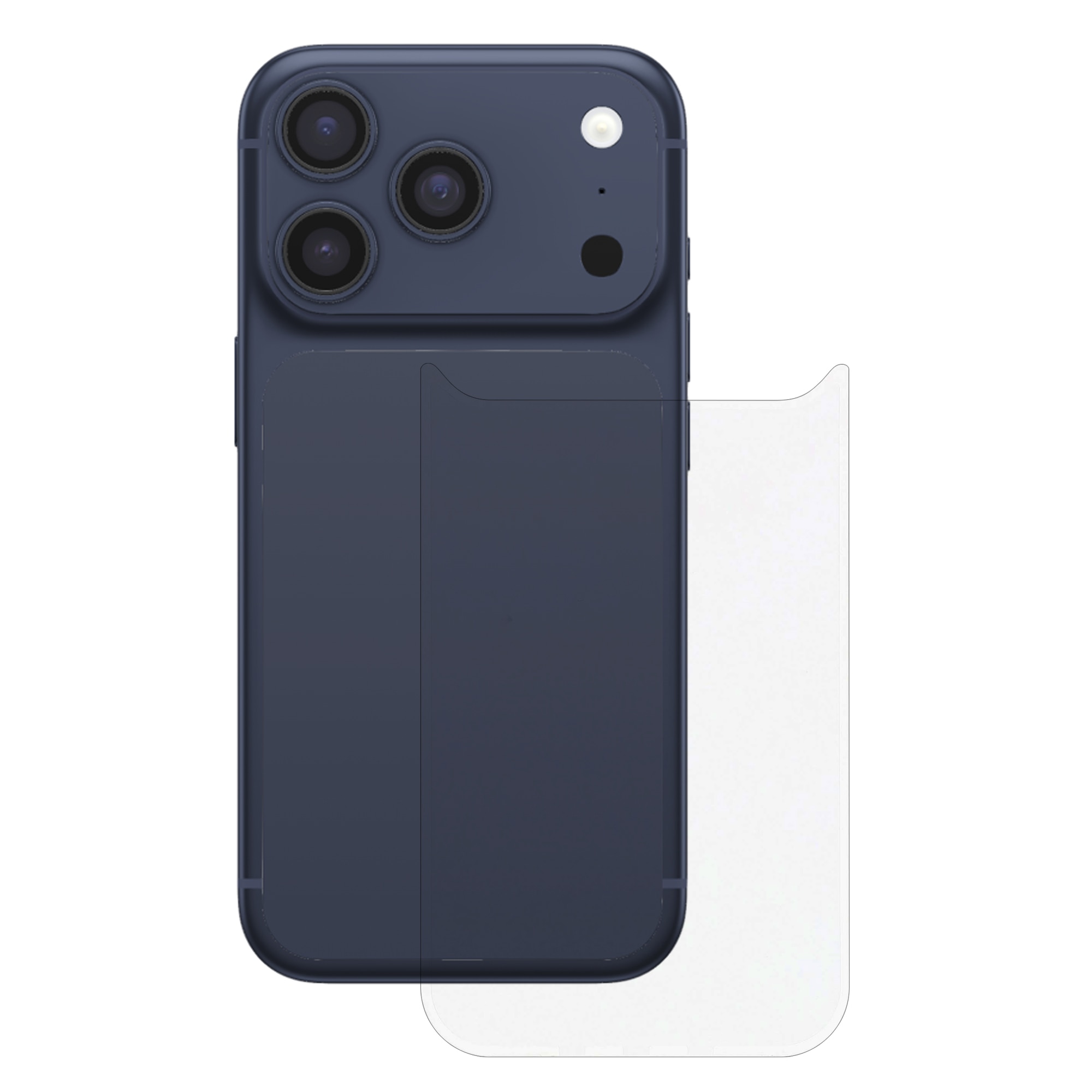 Herdet Glass 0.3mm Bakside iPhone 17 Pro Max
