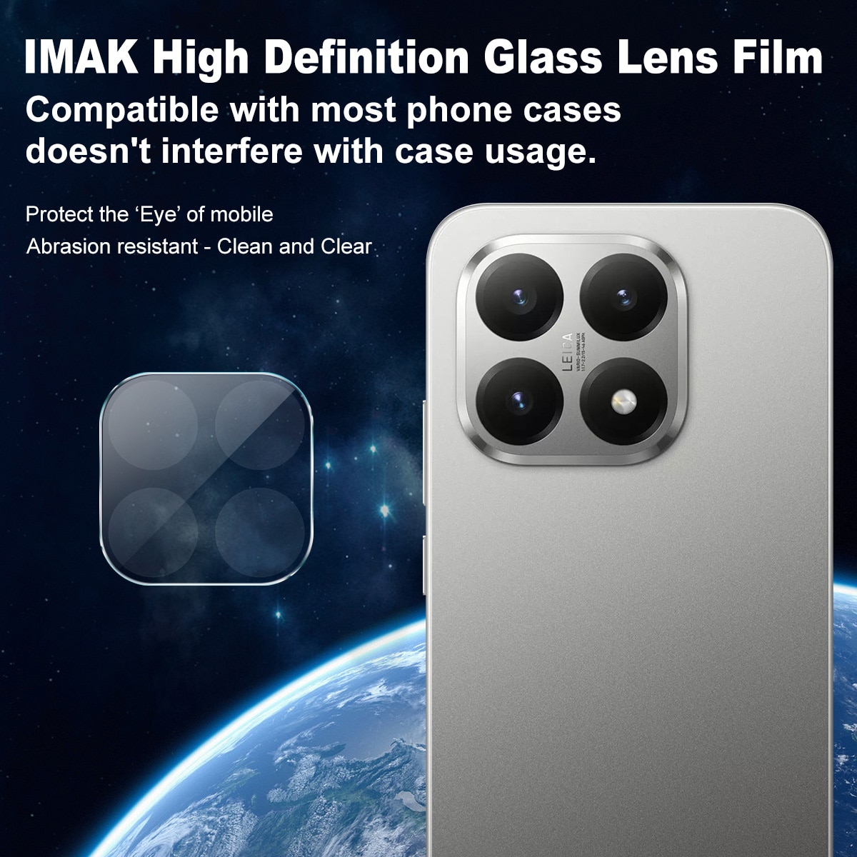 Herdet Glass Linsebeskyttelse Xiaomi 15T Gjennomsiktig