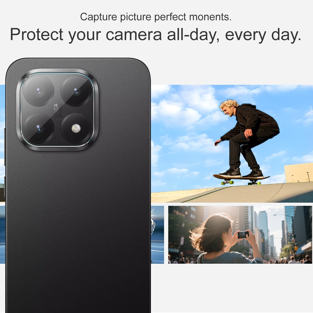 Herdet Glass Linsebeskyttelse Xiaomi 15T Gjennomsiktig