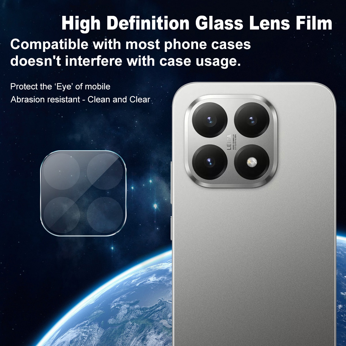 Herdet Glass Linsebeskyttelse Xiaomi 15T Gjennomsiktig