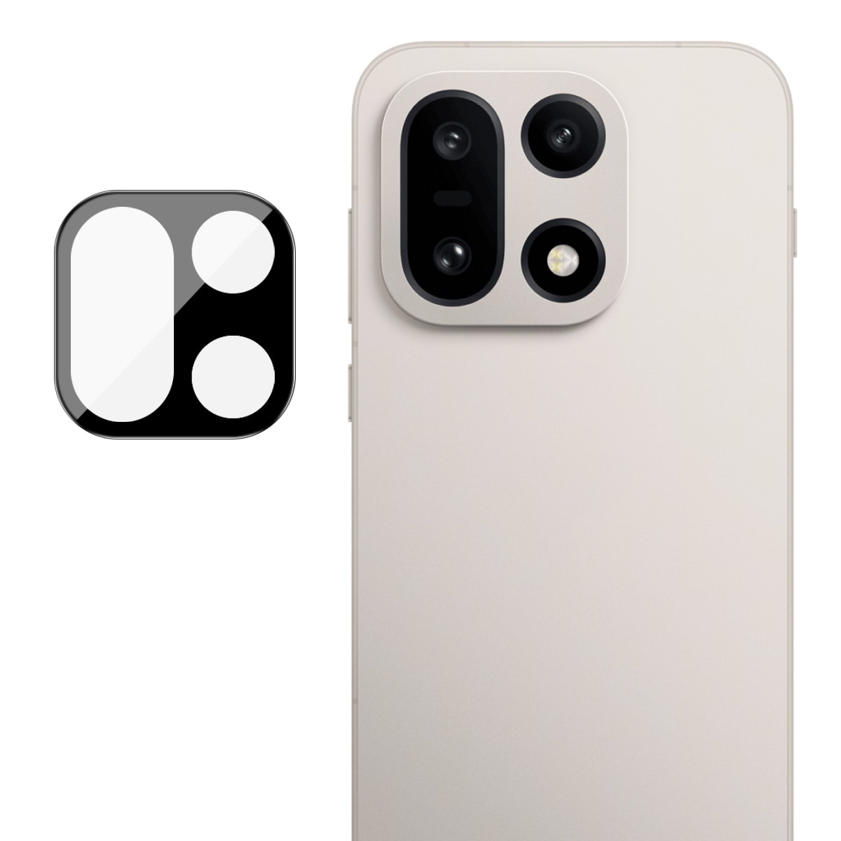 Herdet Glass Linsebeskyttelse  OnePlus 15 Svart