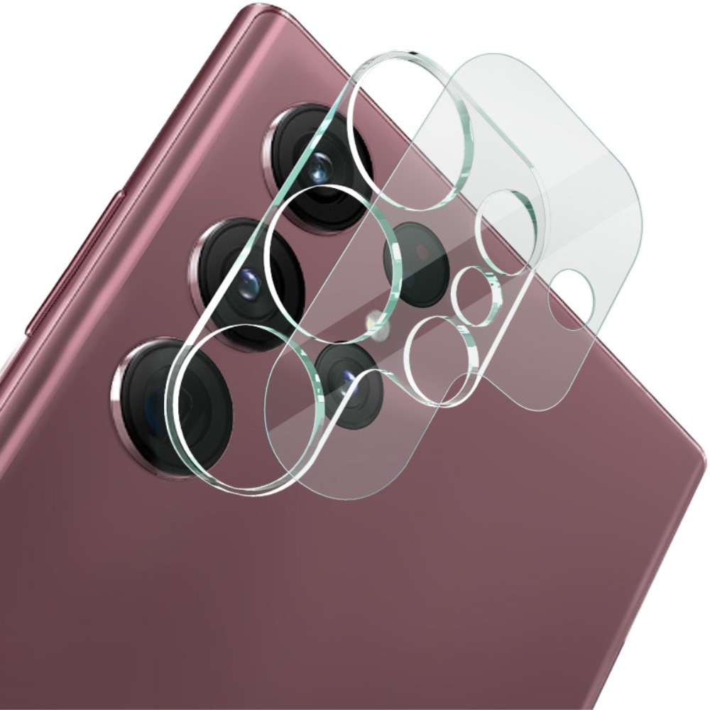 Herdet Glass Linsebeskyttelse Samsung Galaxy S23 Ultra gjennomsiktig